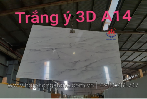 Đá Nhân Tạo Trắng Ý 3D A14