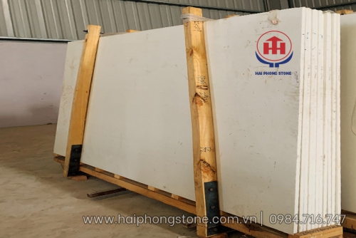 Đá nhân tạo trắng sứ xịn